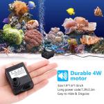 Fountain Pump, 80GPH(4W 300L/H) Submersible Water Pump, Durable Outdoor Fountain