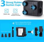 Fountain Pump, 80GPH(4W 300L/H) Submersible Water Pump, Durable Outdoor Fountain