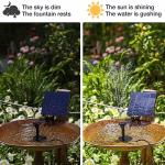 Mini Solar Floating Water Fountain for Garden Pool Pond Decoration