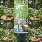 Mini Solar Floating Water Fountain for Garden Pool Pond Decoration