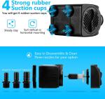 CWKJ Fountain Pump 400GPH Submersible Water Pump Durable 25W Outdoor Fountain