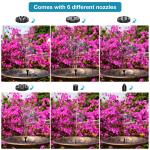 Solar Power Fountain Submersible Water Pump Floating Bird Bath Garden Pond Pool