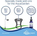 AquaGarden Mini Pond Kit with LED Waterfall Fountain - Indoor & Outdoor Elegance