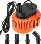 850GPH Pond Waterfall Fountain Pump for Water Garden, Outdoor Ponds and Water Fe