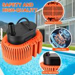850GPH Pond Waterfall Fountain Pump for Water Garden, Outdoor Ponds and Water Fe