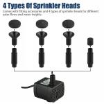 Mini Solar Fountain Solar Water Fountain for Pond Small Pool Garden Decoration