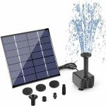 Mini Solar Fountain Solar Water Fountain for Pond Small Pool Garden Decoration