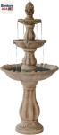 Outdoor Water Fountain 51 Inch 3-Tier Garden Fountain with Pump, Weather Resista