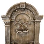 Sunnydaze Ornate Lavello Polyresin Outdoor Wall Water Fountain