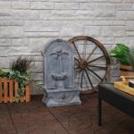 Sunnydaze French-Inspired Traditional Reinforced Concrete Outdoor Water Fountain