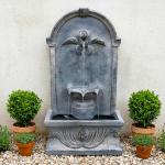 Sunnydaze French-Inspired Traditional Reinforced Concrete Outdoor Water Fountain