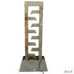 Sunnydaze Stacked Slate Outdoor Water Fountain