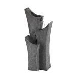 Exton 31" High Large Modern Zen Indoor Outdoor Decor Gray Faux Stone Floor Fountain 3-Tier Outside Garden Patio