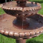 Sunnydaze Dove Pair Traditional Resin 3-Tier Outdoor Water Fountain