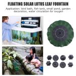 Solar Mini Water Fountain for Garden and Patio