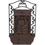 Sunnydaze French Lily Wall Fountain in Polystone