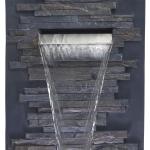 39" Tall 3-Tier Tree Bark Water Fountain