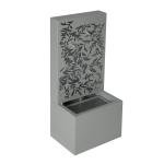 30" LED Lighted Leaf Cutout Outdoor Fountain
