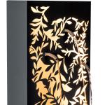 30" LED Lighted Leaf Cutout Outdoor Fountain