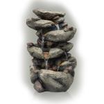 Alpine Corporation 14-Inch Rainforest Rock Fountain