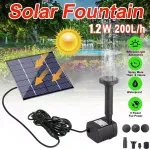 Mini Solar Fountain for Ponds and Gardens