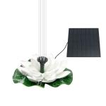 Solar Floating Water Fountain with Lotus Leaf