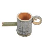 Bamboo Outdoor Fountain with Waterfall Spout