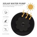 Mini Solar Floating Fountain for Outdoor Gardens