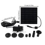 Mini Solar Fountain Pump for Bird Bath & Pond