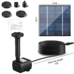 Solar Fountain Water Pump for Bird Bath & Pond