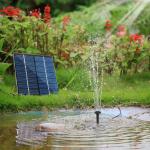 Solar Fountain Water Pump for Bird Bath & Pond