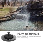 Mini Solar Floating Fountain for Outdoor Gardens