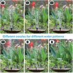 Solar Fountain Pump with 6 Nozzles and Pipe