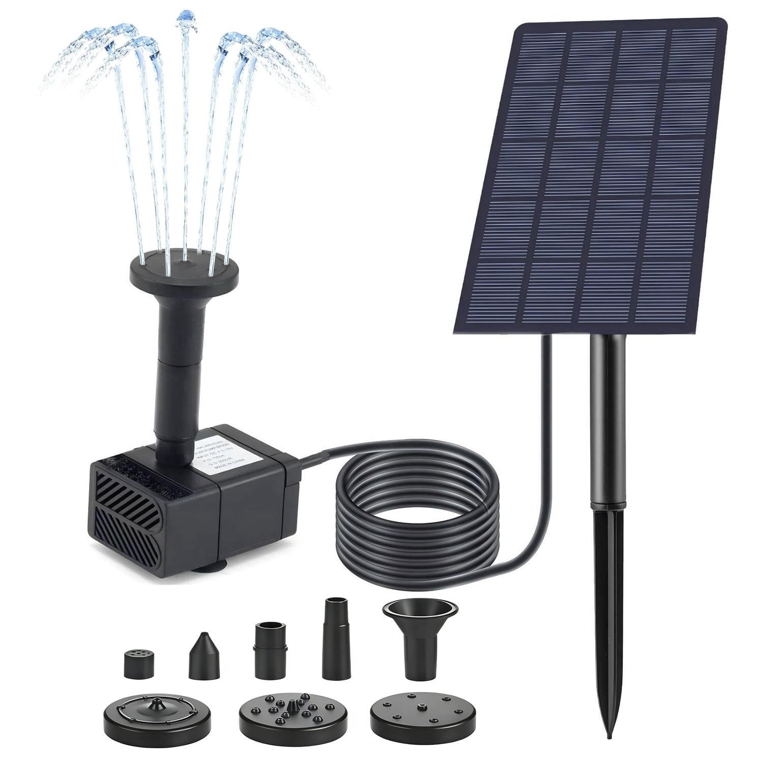 BN-LINK Solar Fountain Pump with 5 Nozzles