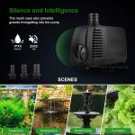 Universal Submersible Water Pump for Fountains