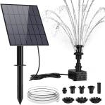 AISITIN 3.5W Solar Fountain Pump for Outdoors