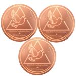 Copper Water Purification Tablets for Bird Baths 3-Pack