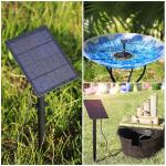 AISITIN 3.5W Solar Fountain Pump for Outdoors