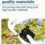 Universal Submersible Water Pump for Fountains