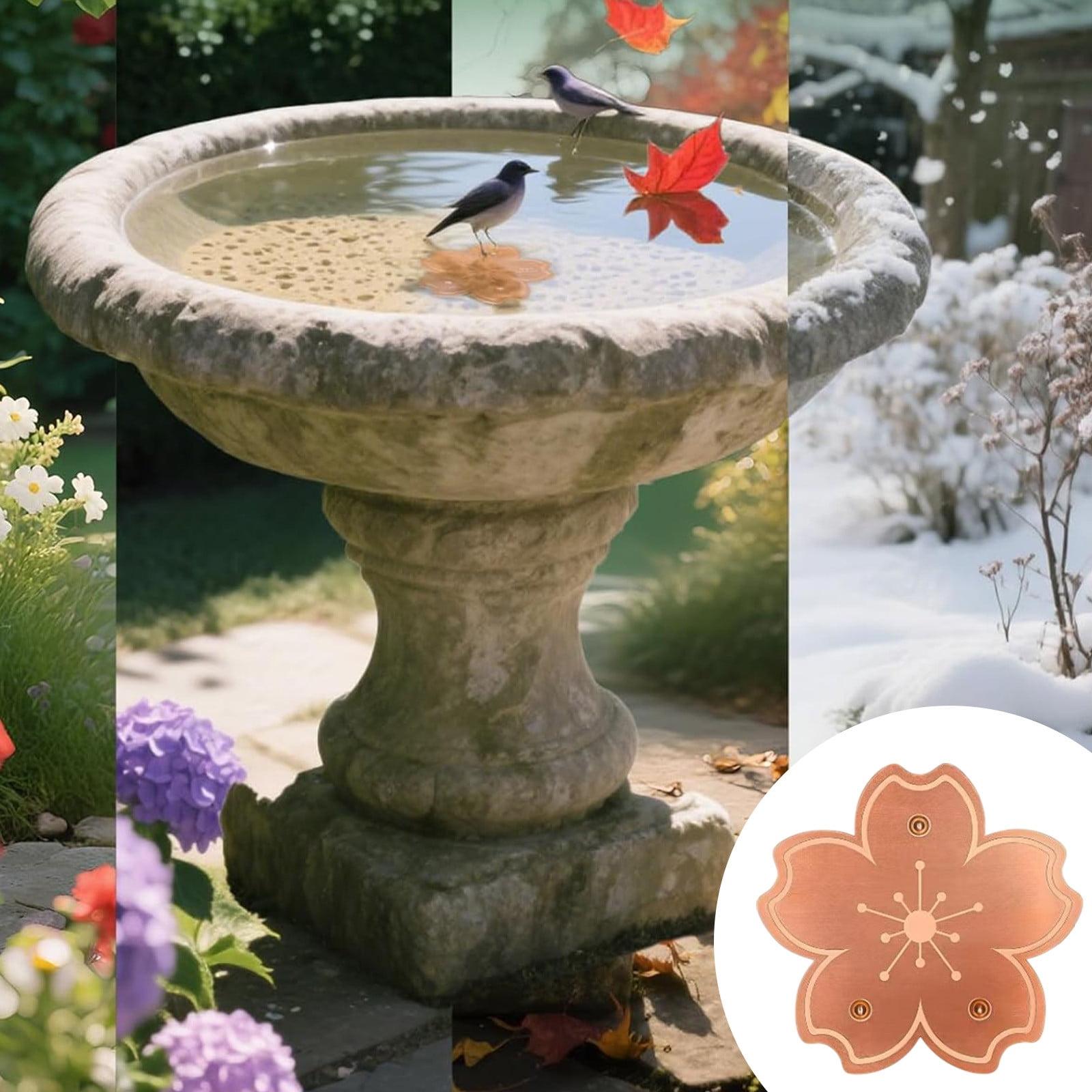 Copper Bird Bath Cleaner - Natural Algae Control