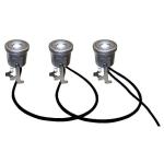 Kasco WaterGlow LED Stainless Steel Pond Fountain