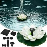 Solar Floating Fountain for Bird Baths and Gardens