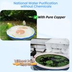 Copper Water Purification Tablets for Bird Baths 3-Pack