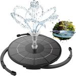 AISITIN 3.5W Solar Fountain Pump with Nozzles