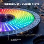 RGB Pond Fountain Light with Remote Control
