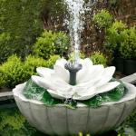 Solar Floating Fountain for Bird Baths and Gardens