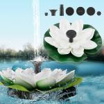 Solar Floating Fountain for Bird Baths and Gardens