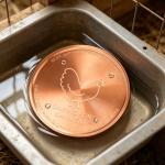 Copper Bird Bath Water Purifier Cleaning Disc