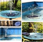 AISITIN 3.5W Solar Fountain Pump with Nozzles