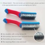 Stainless Steel Bird Bath with Cleaning Brush Set